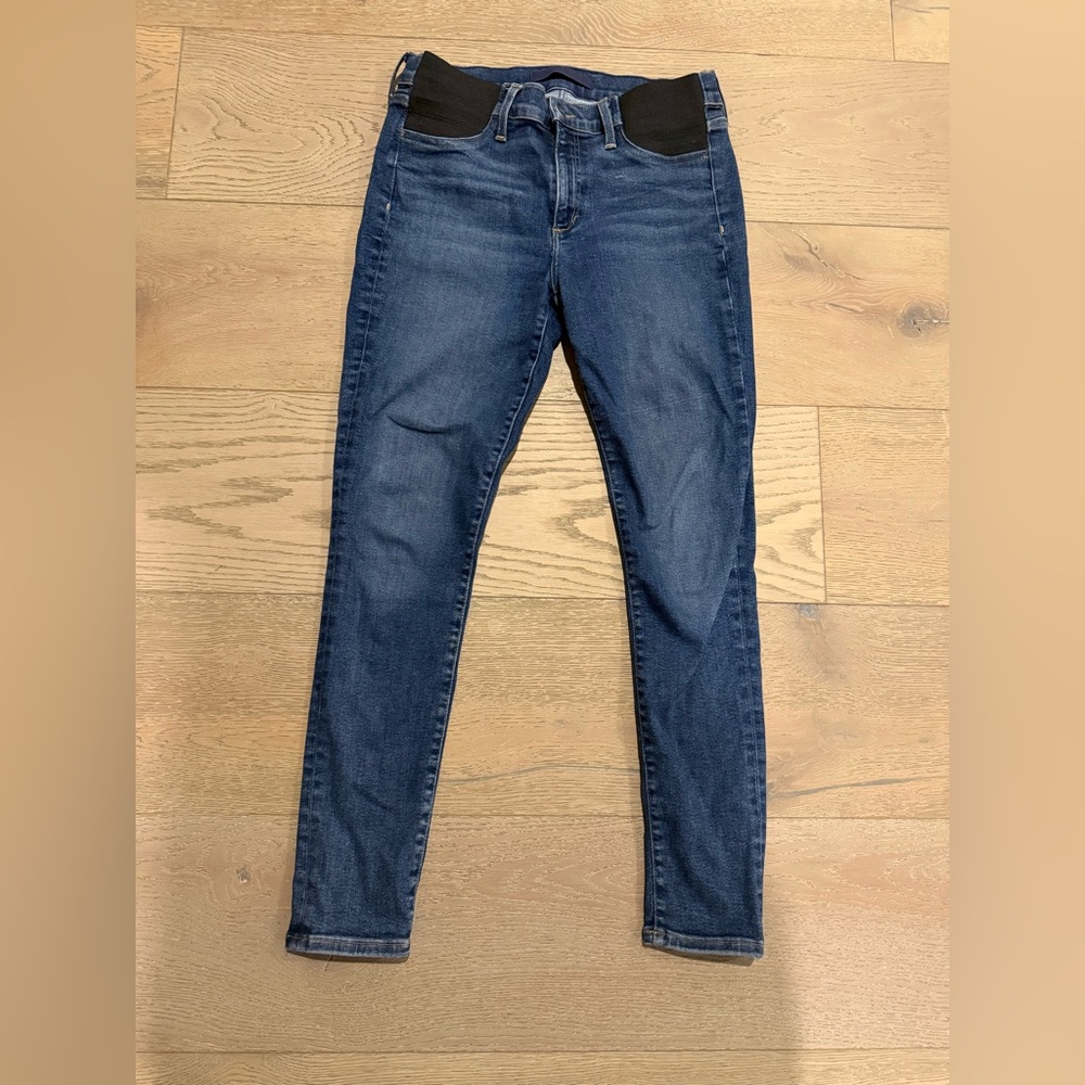 Joe’s Maternity Medium Blue Denim Skinny Jeans-Icon SnapBack